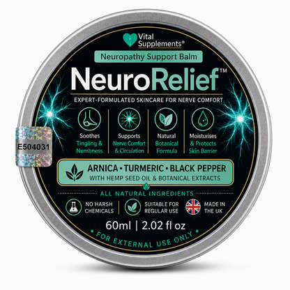 NeuroRelief™ - Neuropathy Pain Relief Balm - Max Strength | Arnica Turmeric Black Pepper