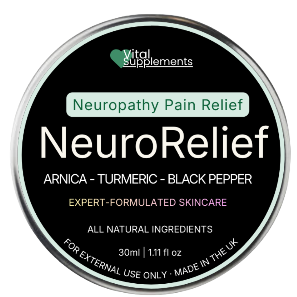 NeuroRelief - Neuropathy Pain Relief Balm - Max Strength | Arnica Turmeric Black Pepper