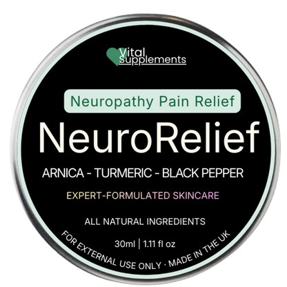 NeuroRelief - Neuropathy Pain Relief Balm - Max Strength | Arnica Turmeric Black Pepper