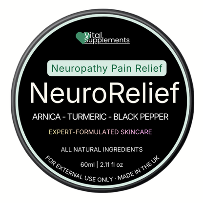 NeuroRelief - Neuropathy Pain Relief Balm - Max Strength | Arnica Turmeric Black Pepper
