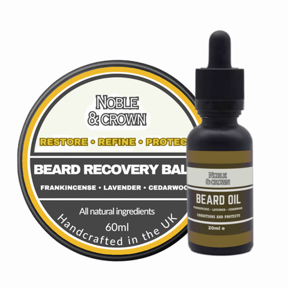 Noble + Crown Premium Recovery Beard Balm & Oil