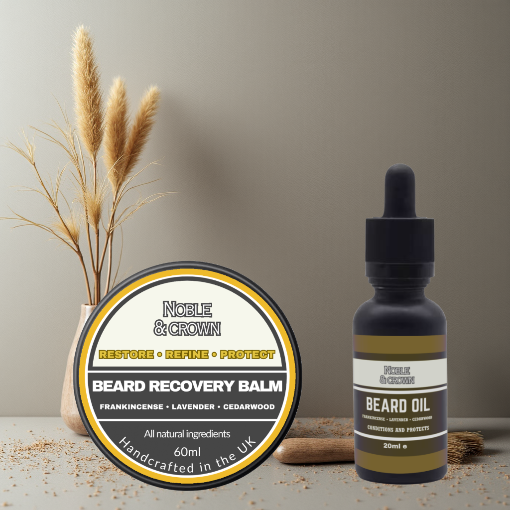 Noble + Crown Premium Recovery Beard Balm & Oil