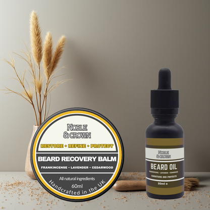 Noble + Crown Premium Recovery Beard Balm & Oil