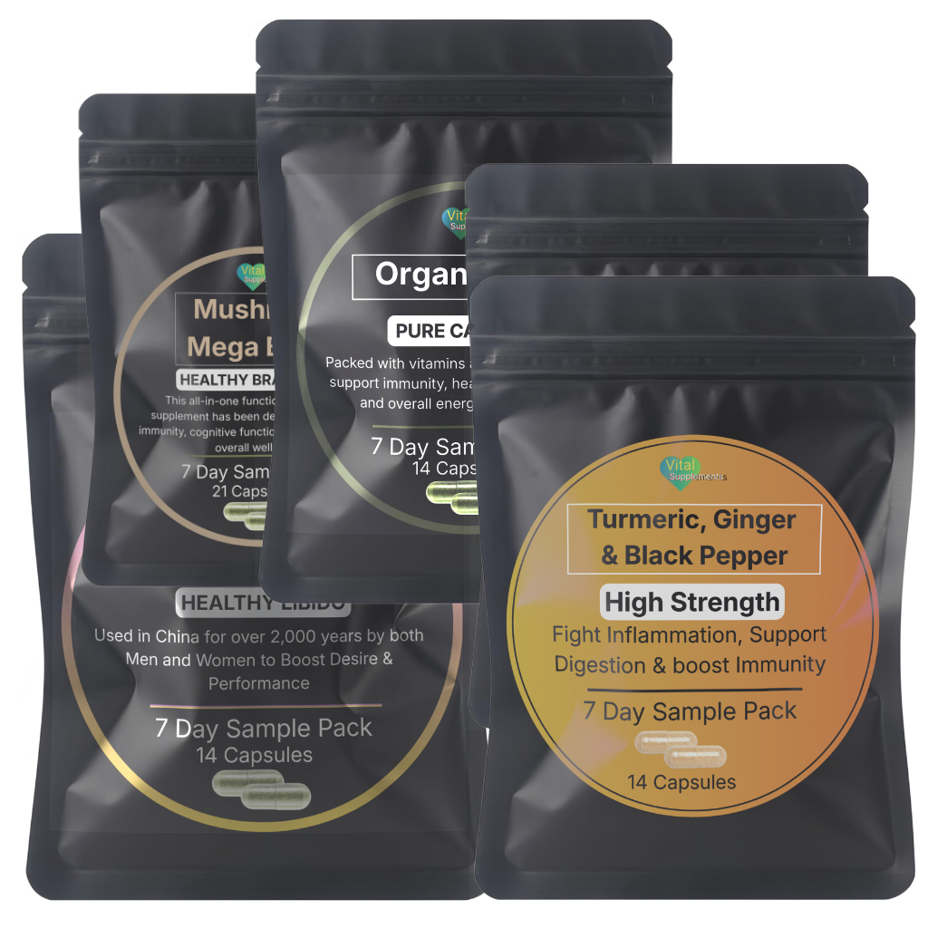 Premium Supplement Sample Packs – Try Before You Commit (Free Shipping)
