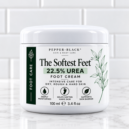 The Softest Feet™ 22.5% Urea Foot Cream | Intensive Care for Dry, Rough & Hard Skin
