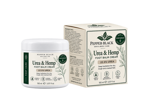 Pepper-Black Intensive Foot Cream Urea&Hemp  22.5% | For Dry-feet