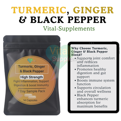 Premium Supplement Sample Packs – Try Before You Commit (Free Shipping)