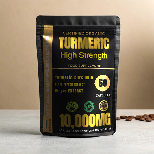 turmeric ginger black pepper capsules 60