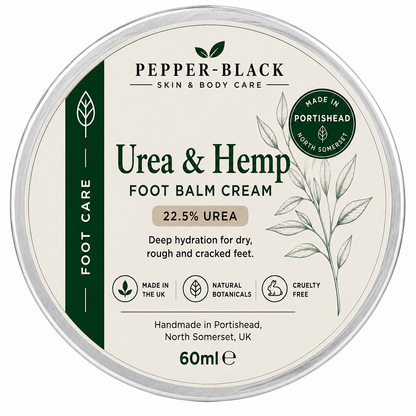 Pepper-Black Intensive Foot Cream Urea&Hemp  22.5% | For Dry-feet