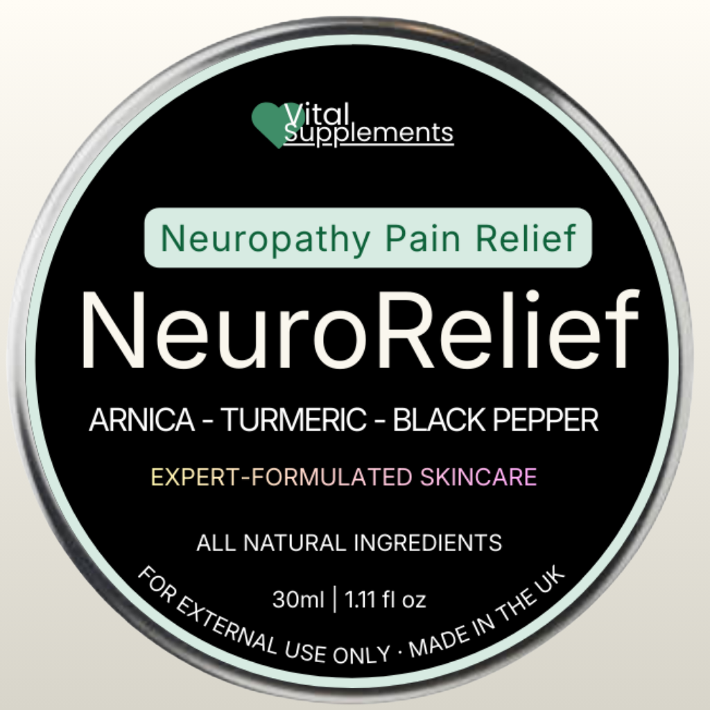 NeuroRelief - Neuropathy Pain Relief Balm - Max Strength | Arnica Turmeric Black Pepper