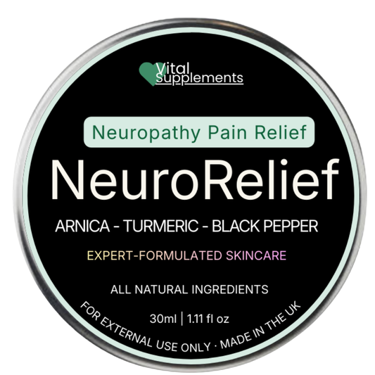NeuroRelief - Neuropathy Pain Relief Balm - Max Strength | Arnica Turmeric Black Pepper