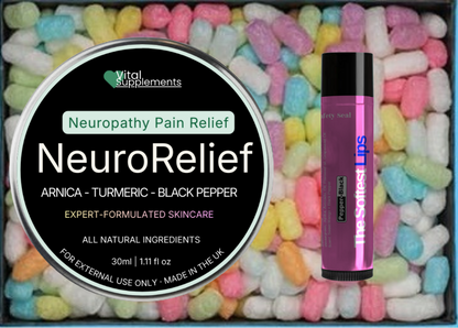 NeuroRelief - Neuropathy Pain Relief Balm - Max Strength | Arnica Turmeric Black Pepper